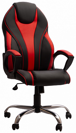 Кресло Фортуна 5(77) красно-черное от магазина Аленсио