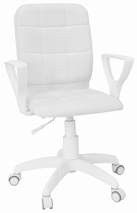 Кресло Элегия М3 пластик белый "Вельвет" от магазина Аленсио