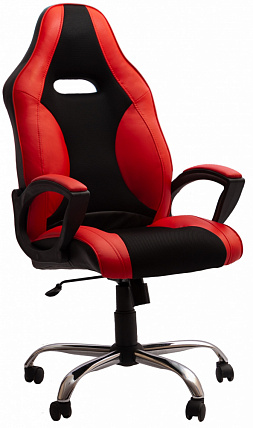 Кресло Фортуна 5(76) красно-черное от магазина Аленсио