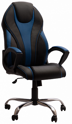Кресло Фортуна 5(77) сине-черное от магазина Аленсио