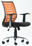 Кресло К-138 "СЕТКА" оранжевая