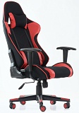 Кресло K-50 черно-красное